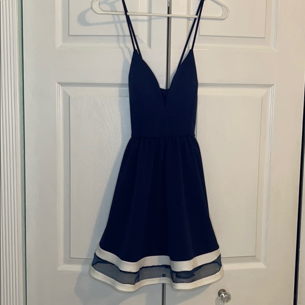 Navy Sailor Dress -NWT
